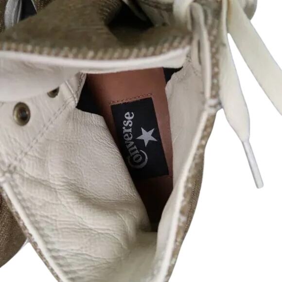 Converse Shoes Womens 10 Sneaker Chuck Taylor All Star Premium Wool Gothic Olive - Picture 12 of 16